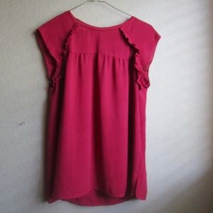 Anne Taylor Loft Sleeveless Flowy Blouse